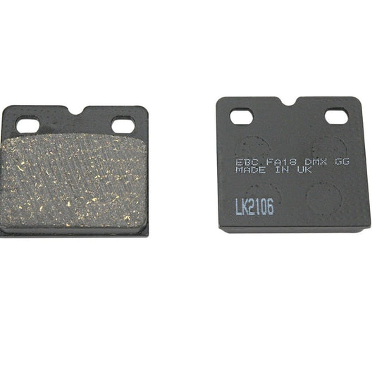 EBC Brake Pad Kit FA18 for BMW K100RS (ABS Model - 8 Valve) 1983-1988