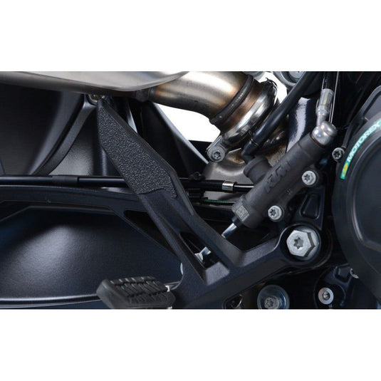 R&G Racing Black 3 Piece Boot Guard Kit For 2018-2020 KTM 790 Duke