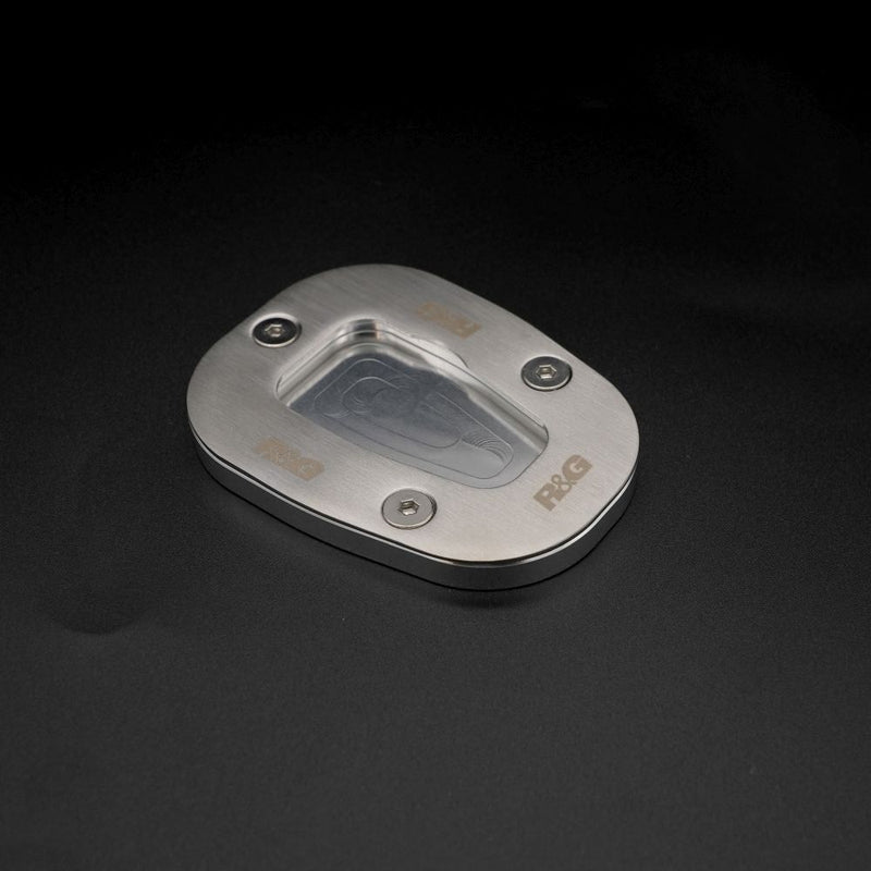 Load image into Gallery viewer, R&amp;G Racing Silver Kickstand Shoe For 2013-2016 Honda CRF250L
