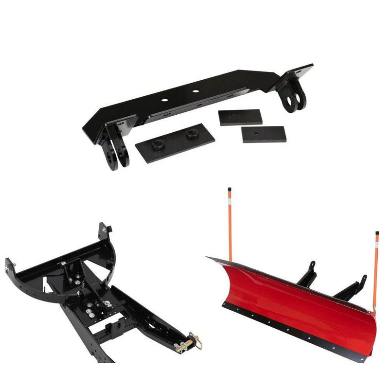 Load image into Gallery viewer, Denali Black UTV Snow Plow Kit For Polaris Ranger 500 2011-2020

