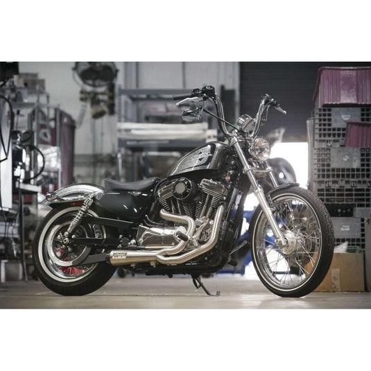 Two Brothers Racing 2-Into-1 Comp-S Exhaust Stainless Steel with Carbon Fiber Tip