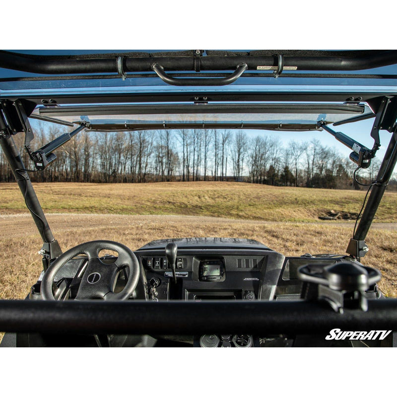 Load image into Gallery viewer, SuperATV Kawasaki Mule Pro MaxDrive Power Flip Windshield PFWS-K-MULEFXT-70
