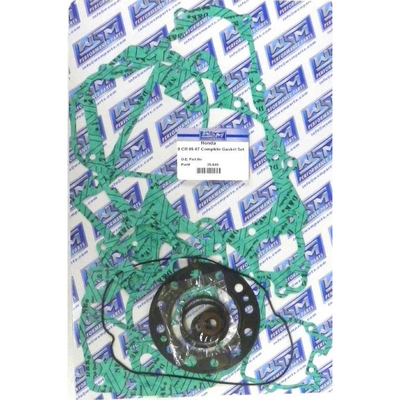 Load image into Gallery viewer, WSM Complete Gasket Kit For Honda 250 CR 05-07 25-648
