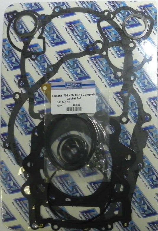 WSM Complete Gasket Kit For Yamaha 700 Grizzly / Rhino / Viking 07-23 25-530
