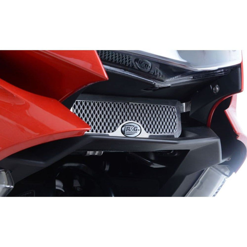 Load image into Gallery viewer, R&amp;G Racing Black Oil Cooler Guard For 2017-2018 BMW K1600B
