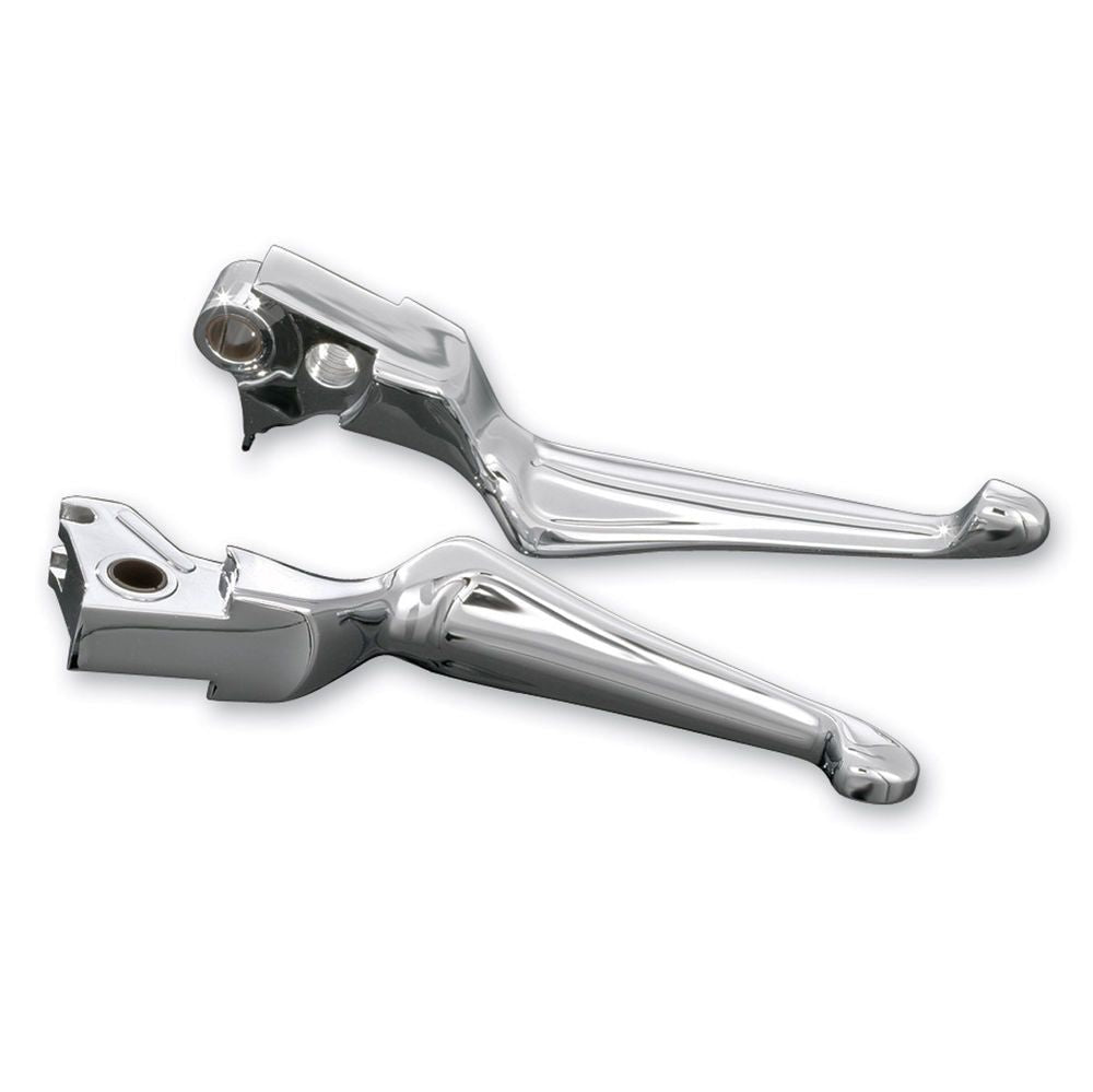 Kuryakyn Chrome Boss Blades Levers Set Pair Lever Harley Touring Trike 2008-2016