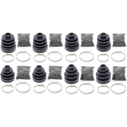Complete Front & Rear Inner & Outer CV Boot Repair Kit TRX680 Rincon 08-09