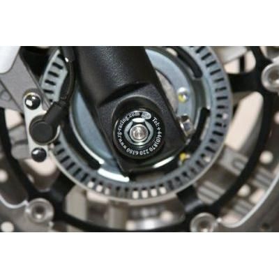 Load image into Gallery viewer, R&amp;G Racing Black Fork Protectors FP0082BK
