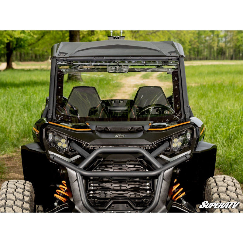 Load image into Gallery viewer, SuperATV Can-Am Commander MaxDrive Power Flip Windshield PFWS-CA-COM-70
