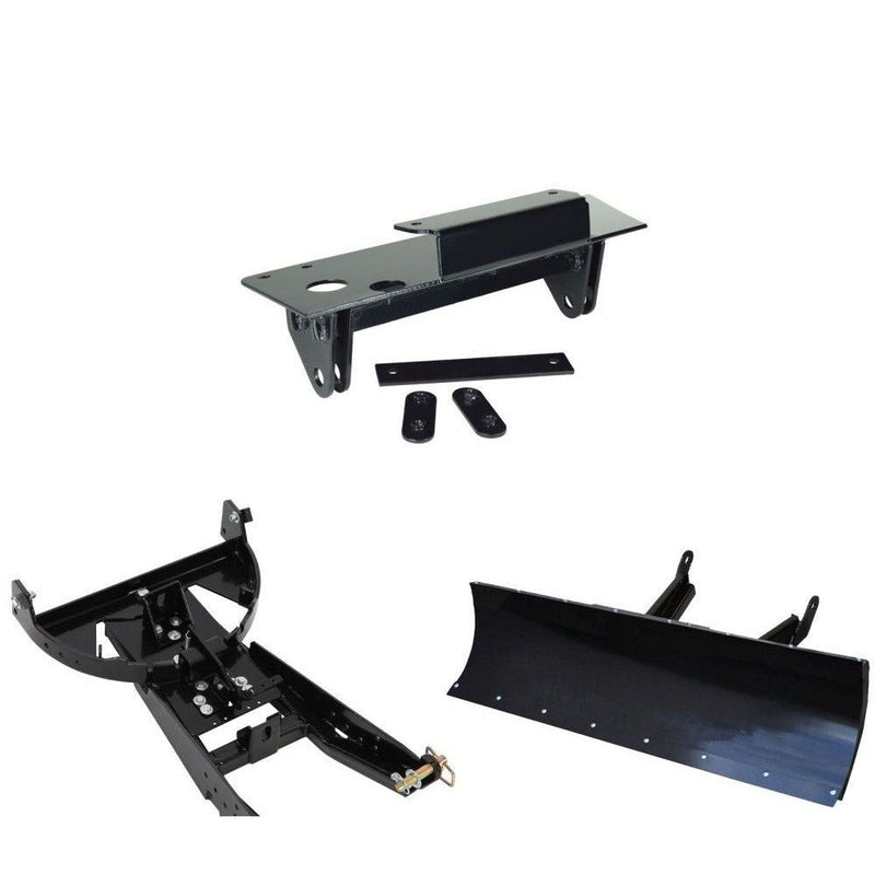 Load image into Gallery viewer, Denali Black UTV Snow Plow Kit For Kawasaki Teryx 800 KRF800 LE 2014-2021
