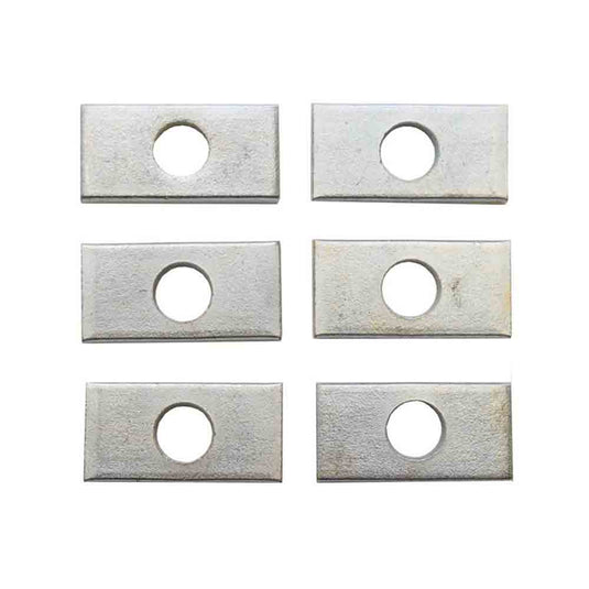 6 Block Plate Kit With (2) 1/2" Fishwires