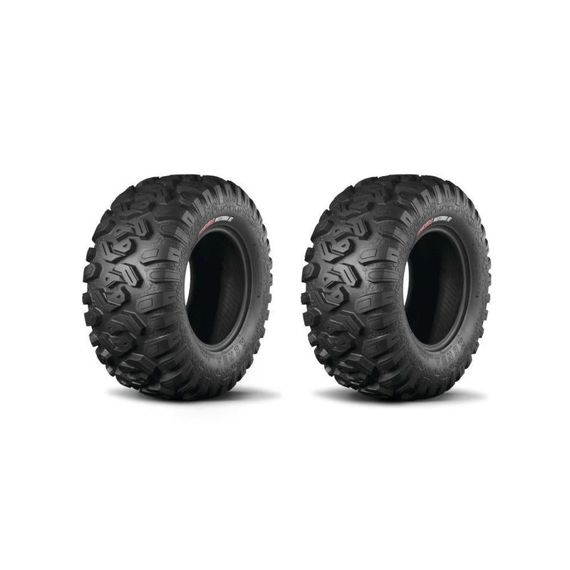 Load image into Gallery viewer, Kenda Set of Two K3201 Mastodon HT Rear Radial Tires (8 Ply) [28x9R-14]
