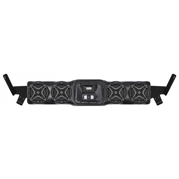 Load image into Gallery viewer, SSV Works Overhead Weatherproof Speaker Set W/ Harness And AUX/USB Add-On For Honda Pioneer 1000 15-19
