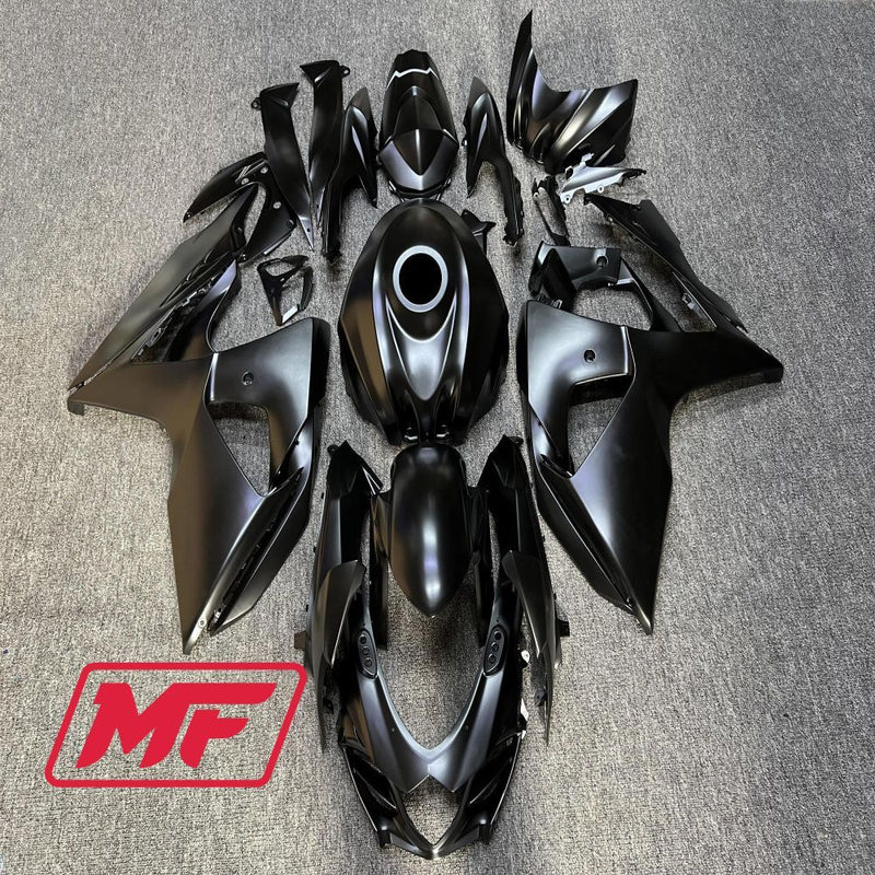 Load image into Gallery viewer, Monster Fairings Full Kit Suzuki GSXR1000 09-16 Matte Black + Windshield + Gas Tank Cover
