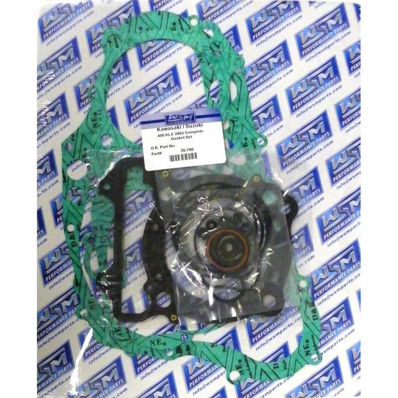 Load image into Gallery viewer, WSM Complete Gasket Kit For Kawasaki 400 KLX 2003 25-780
