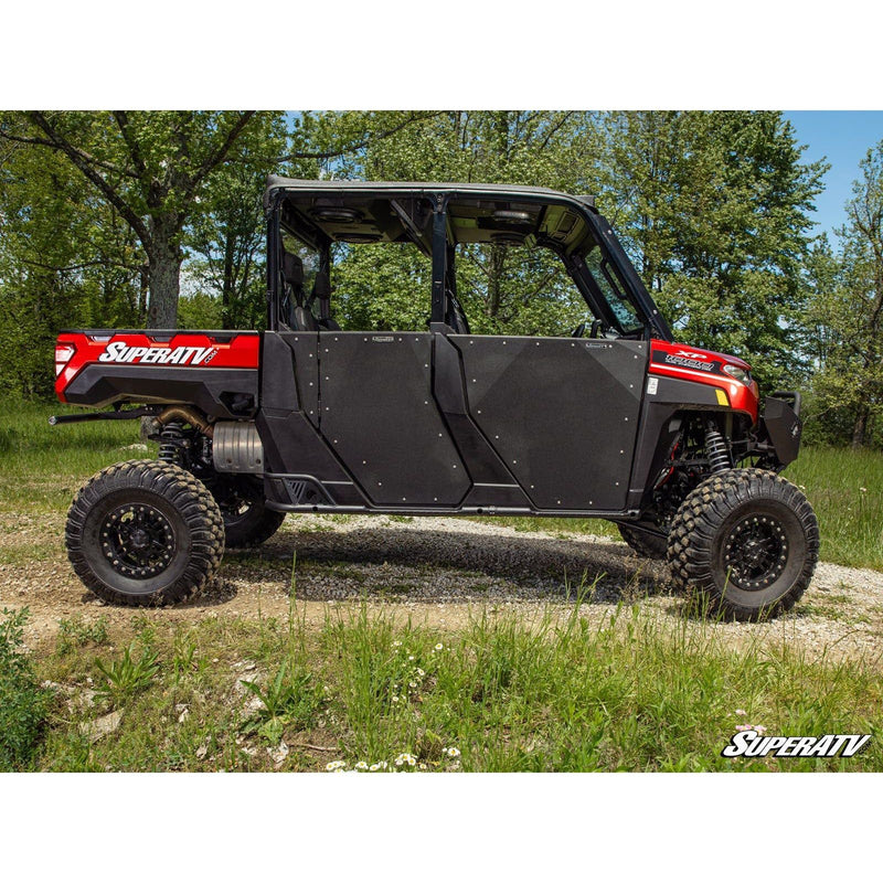 Load image into Gallery viewer, SuperATV Polaris Ranger 1000 Crew Heavy-Duty Nerf Bars NB-P-RAN1K4-00
