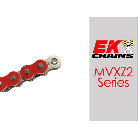 EK 530-MVXZ2 Motorcycle Drive Chain (Specify Links and Color) Rivet Master Link