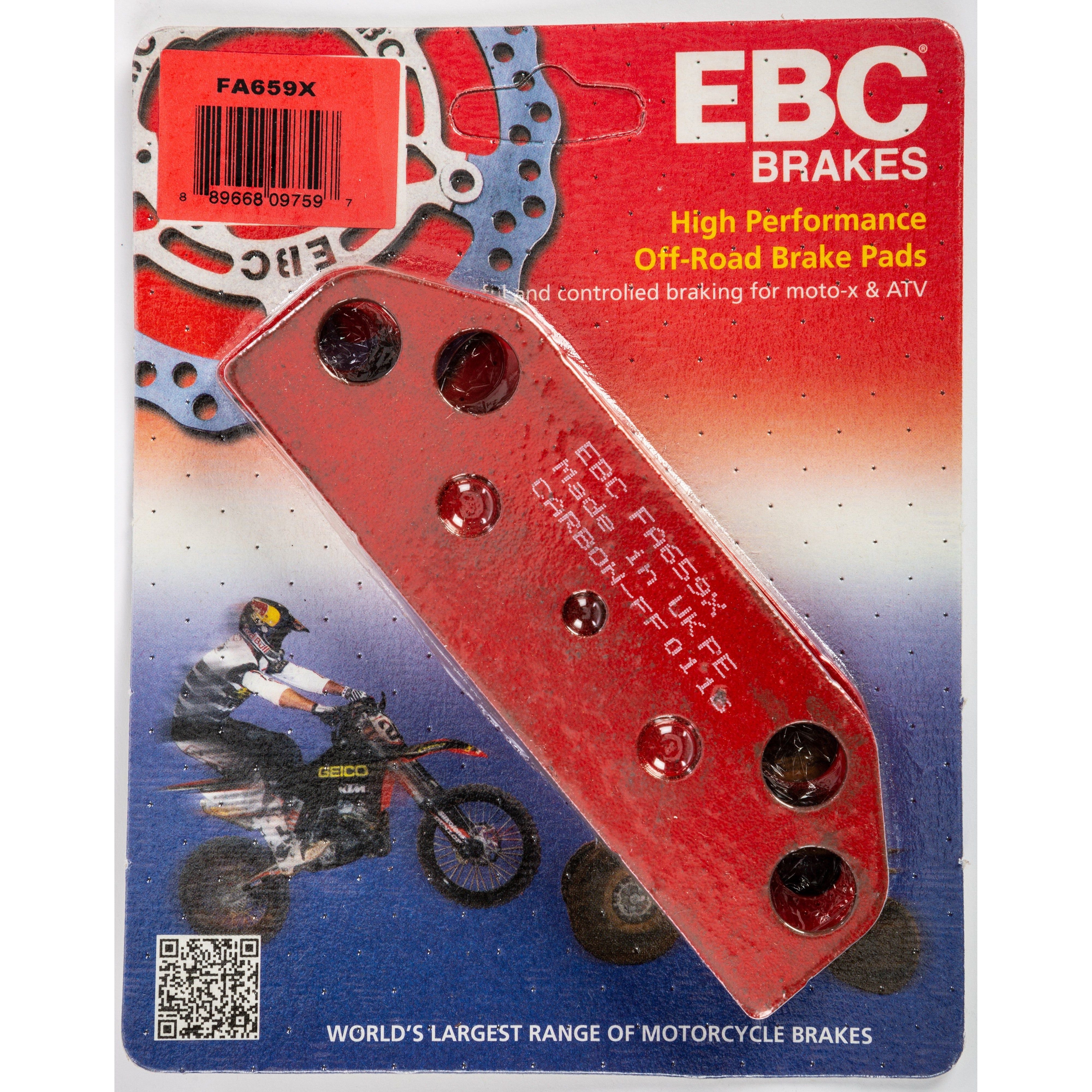 EBC 1 Pair Performance X-Series Carbon Brake Pads MPN FA659X
