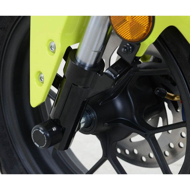 Load image into Gallery viewer, R&amp;G Racing Black Fork Protectors For 2021-2022 Honda CB125F Twister
