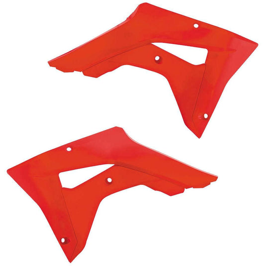 Acerbis Red Radiator Shrouds for Honda - 2645450227