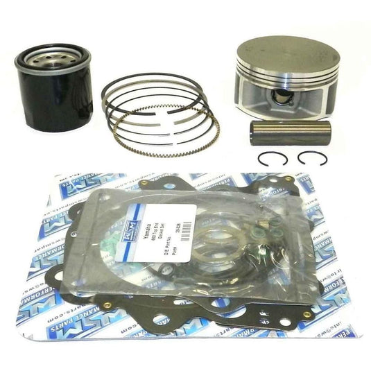 WSM Top End Rebuild Kit For Yamaha 660 Grizzly / Raptor / Rhino 01-07 1mm Over