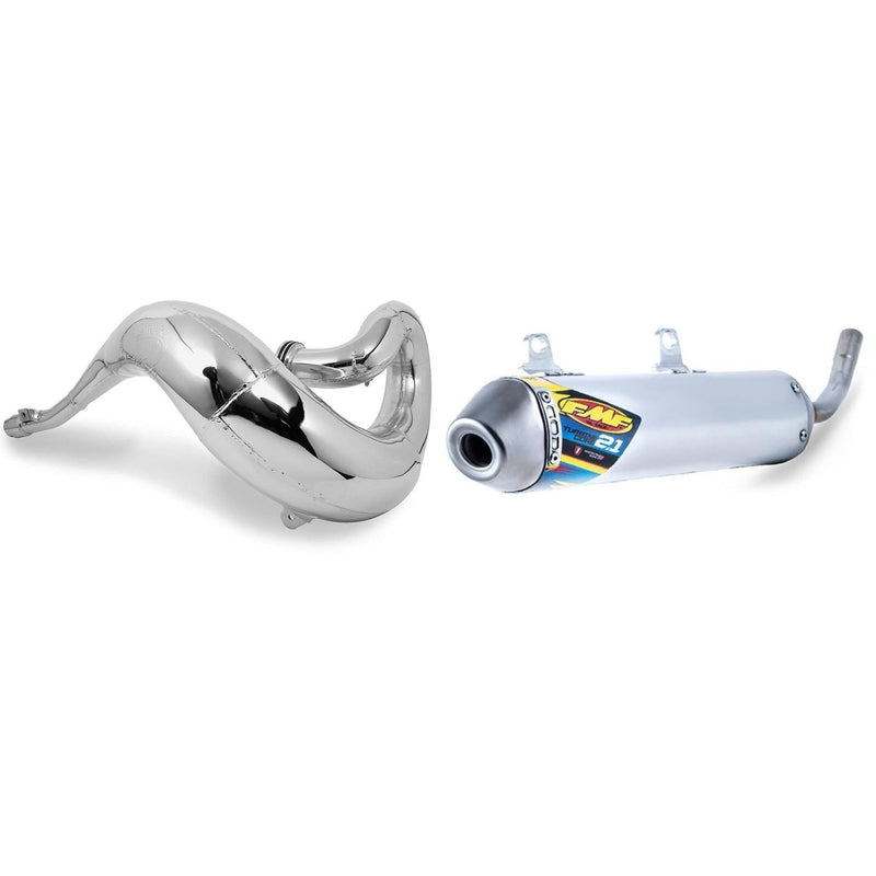 Load image into Gallery viewer, Fatty Exhaust Pipe &amp; Turbinecore 2.1 Silencer w/ Arrestor for KTM 250 XC 2017
