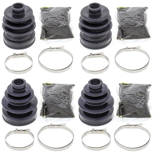 Complete Front Inner & Outer CV Boot Repair Kit LT-F400F 4WD King Quad 08-12