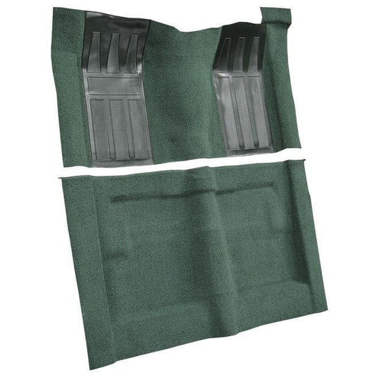 ACC Replacement Carpet Kit For 1969-1971 Ford Torino GT 2DR Hardtop Auto with 2 Dark Green Inserts - CHOOSE COLOR