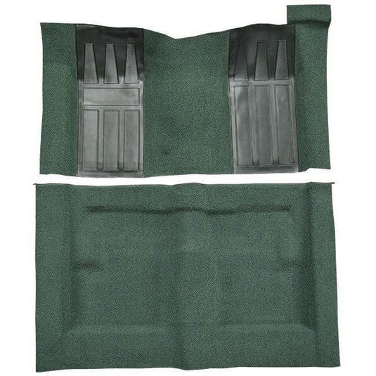 ACC Replacement Carpet Kit For 1969-1971 Ford Torino GT 2DR Hardtop Auto with 2 Dark Green Inserts - CHOOSE COLOR