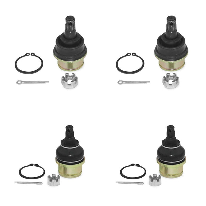 QUADBOSS Complete Ball Joint Lower and Upper Kit for Honda TRX420 FM 2007-2013