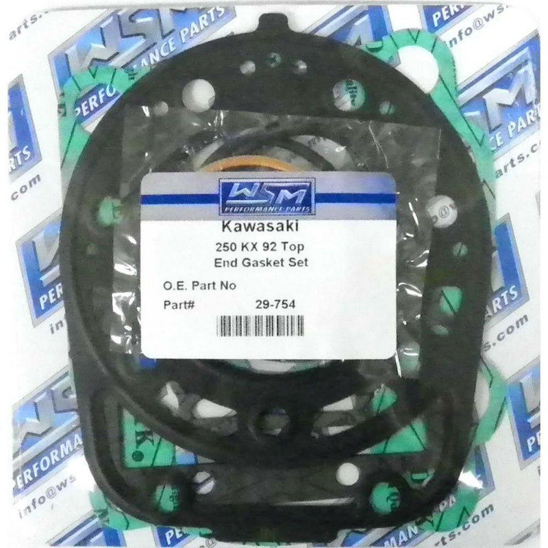 Load image into Gallery viewer, WSM Top End Gasket Kit For Kawasaki 250 KX 1992 29-754
