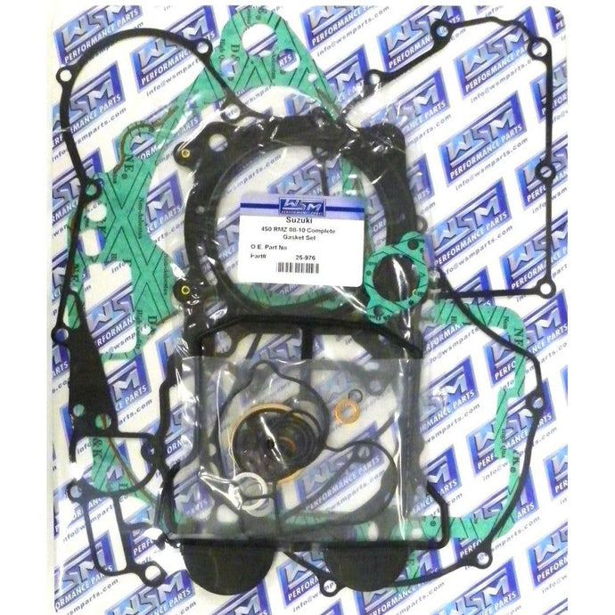 WSM Complete Gasket Kit For Suzuki 450 RMZ 08-22 25-976