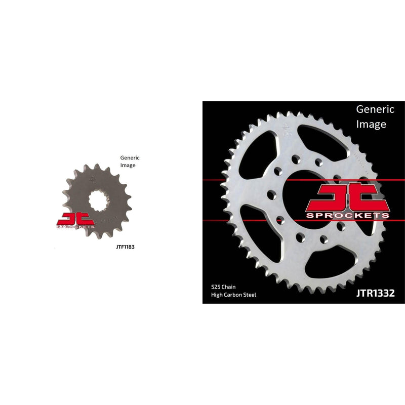 Load image into Gallery viewer, Front &amp; Rear Sprocket Kit for Street TRIUMPH 800 America USA 2003-2006
