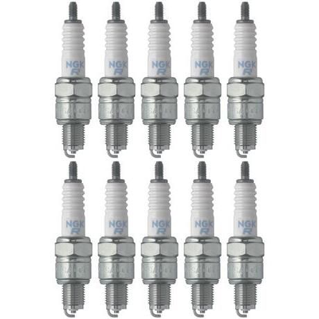 Load image into Gallery viewer, Set of 10 NGK Standard Spark Plugs for Kawasaki KLX110 2014-2002 Engine 110cc
