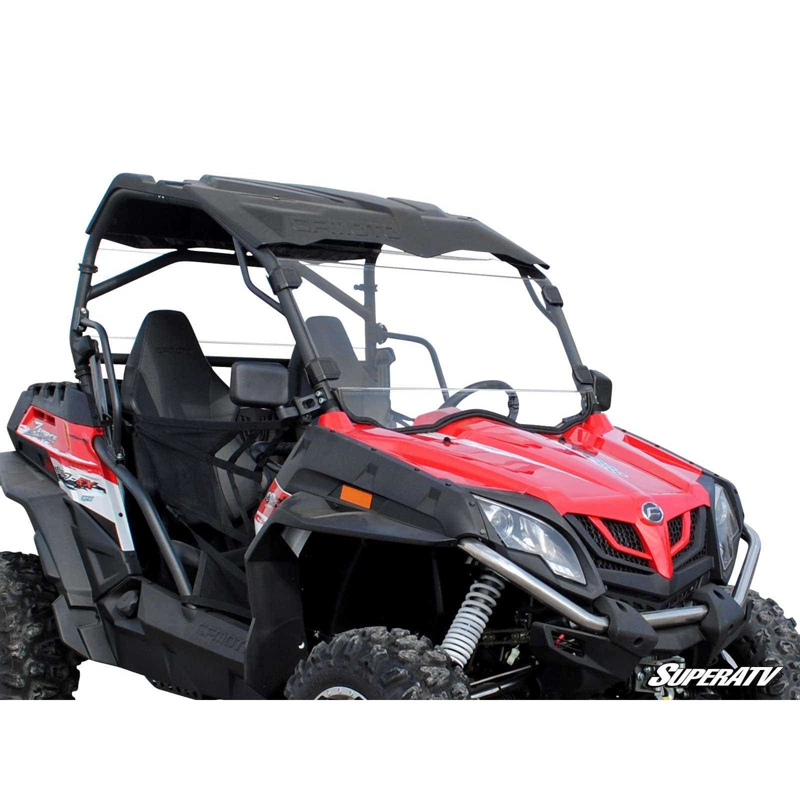 SuperATV CFMOTO ZForce 500 Scratch-Resistant Full Windshield WS-CF-ZF800EX-70