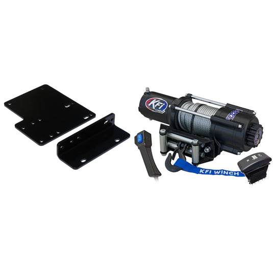 KFI Winch Kit For Kawasaki 4010 Mule Diesel 4x4 2009-2013