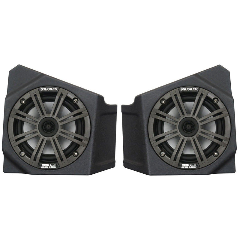 Load image into Gallery viewer, SSV Works Front Kick 6.5&quot; Kicker Speaker Pods For Kawasaki KRF1000 2020-2022
