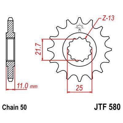 Front & Rear Sprocket Kit for YAMAHA YZF-R6-530 Chain Conversion 03-05