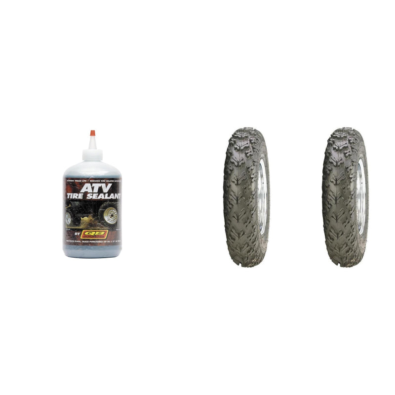 Load image into Gallery viewer, Set of 2 Holeshot ATR Radial Front Tires 25x8R-12 6-ply with Sealant
