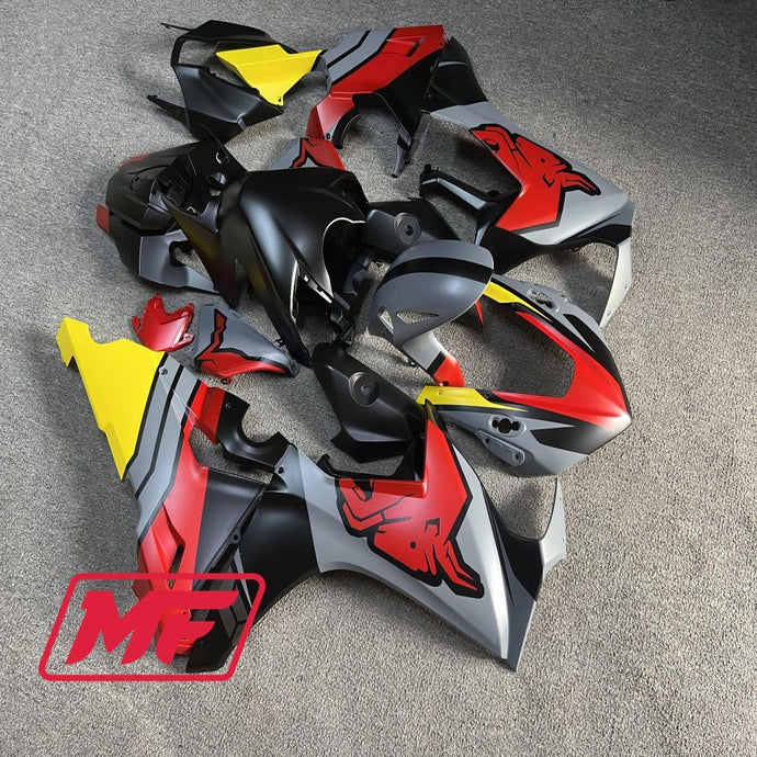 Monster Fairings Full Kit Honda CBR1000RR 17-25 Grey Red Bull + Windshield + Gas Tank Cover