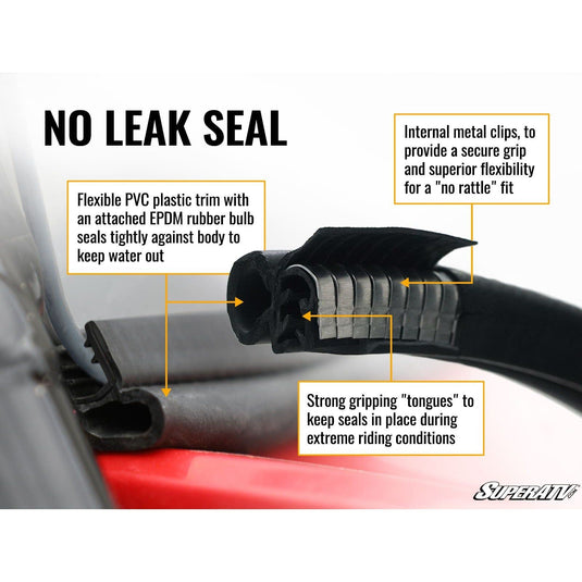 SuperATV Can-Am Commander Vented Full Windshield WS-CA-COM-V-002-70