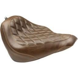 Load image into Gallery viewer, Mustang Wide Tripper Solo Seat Diamond Stitch Brown For Harley-Davidson Street Bob FXBB 107 2018-2021 83032
