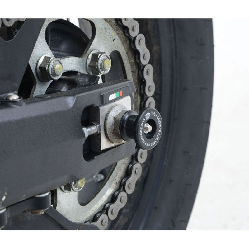 Load image into Gallery viewer, R&amp;G Racing Black Spindle Sliders For 2016-2017 Honda CRF1000L Africa Twin
