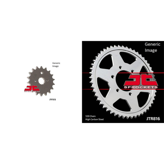 Front & Rear Sprocket Kit fits Street SUZUKI GS1100ES 1983