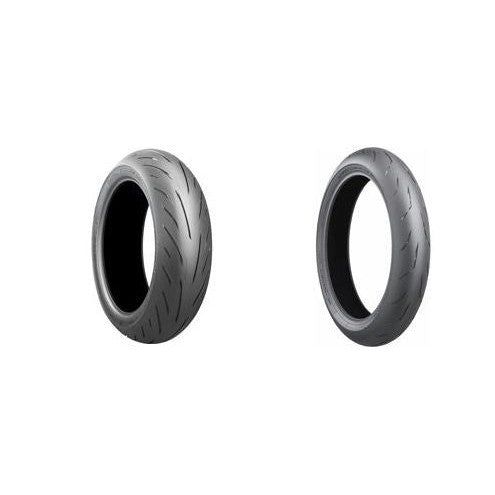 Load image into Gallery viewer, Bridgestone Front Rear 120/70ZR17 + 150/60R17 Battlax Hypersport S22 Motorcycle Tire Set
