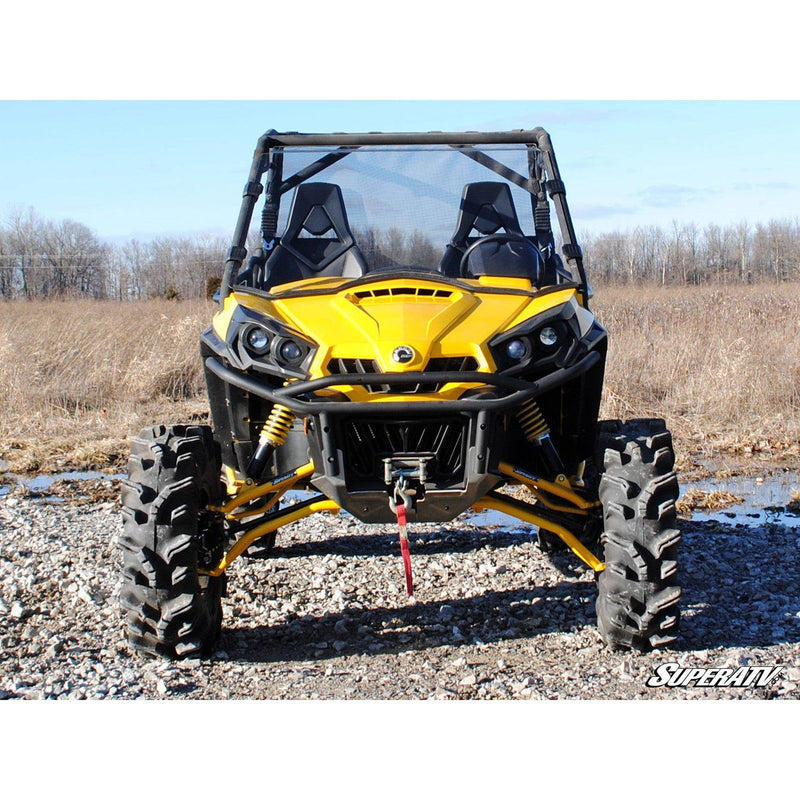 Load image into Gallery viewer, SuperATV Can-Am Commander 2011-2020 Full Windshield Scratch Resistant Polycarbonate - Clear WS-CA-COM-70
