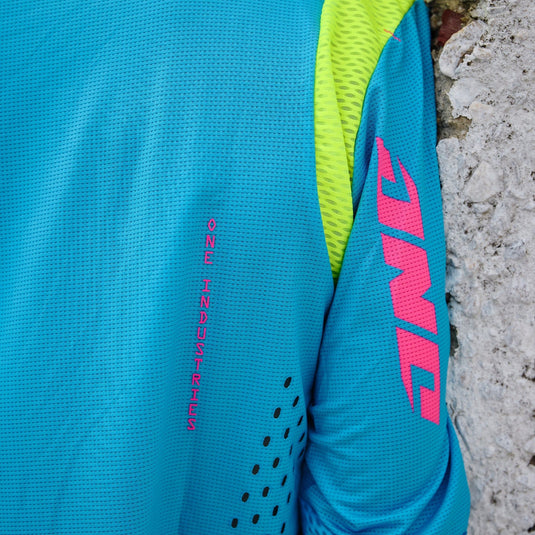 Motocross Jersey 242 One Industries X197 Daytona Blue Motocross Jersey