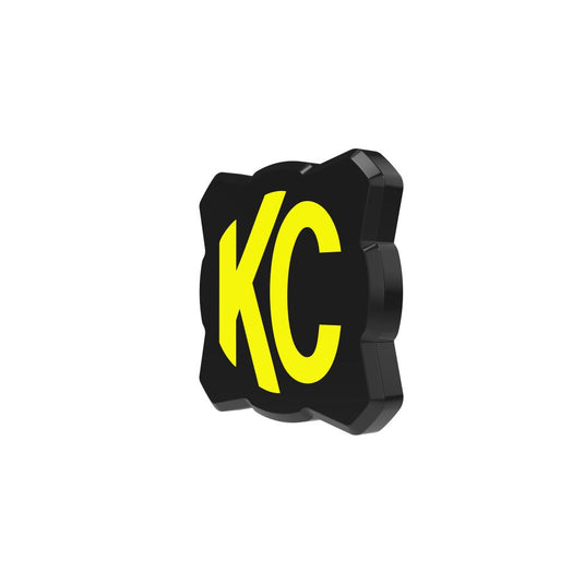 KC HiLiTES FLEX ERA 1 - Light Cover - Black / Yellow KC Logo 5328