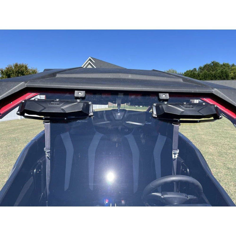 Load image into Gallery viewer, Seizmik Versa-Vent Hard Coated Polycarbonate Windshield For Kawasaki KRX 1000
