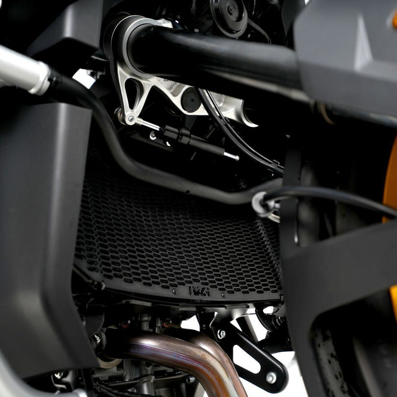 Load image into Gallery viewer, R&amp;G Racing Matt Black PRO Radiator Guard For 2022-2024 CFMoto 800MT Explore
